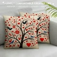thumbnail image 3 of FUMJ  Valentines Day Throw Pillow Covers Red Love Heart Home Decorations Cushion Case for Sofa Couch, 3 of 5
