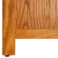 thumbnail image 3 of vidaXL Bookshelf Wall Bookcase Decor Standing Shelf Furniture Solid Wood Oak, 3 of 25