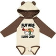 thumbnail image 3 of Inktastic Future Sushi Chef Baby Clothes Boys or Girls Long Sleeve Baby Bodysuit, 3 of 5