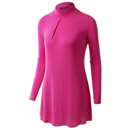 turtleneck with flared sleeves