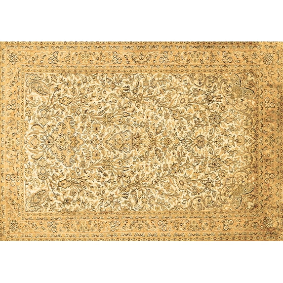 Ahgly Company Indoor Rectangle Persian Brown Traditional Area Rugs, 5' x 8'