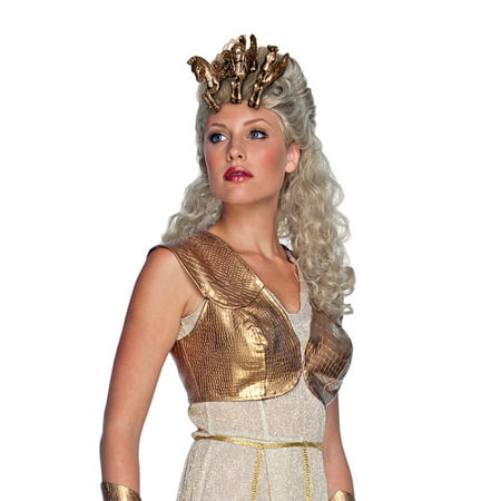 Clash Of The Titans Sexy Athena Costume Wig & Headpiece Adult