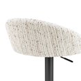 thumbnail image 6 of NPD Furniture Jorrell Fabric Gaslift Swivel Bar Stool in White (Set of 2), 6 of 11