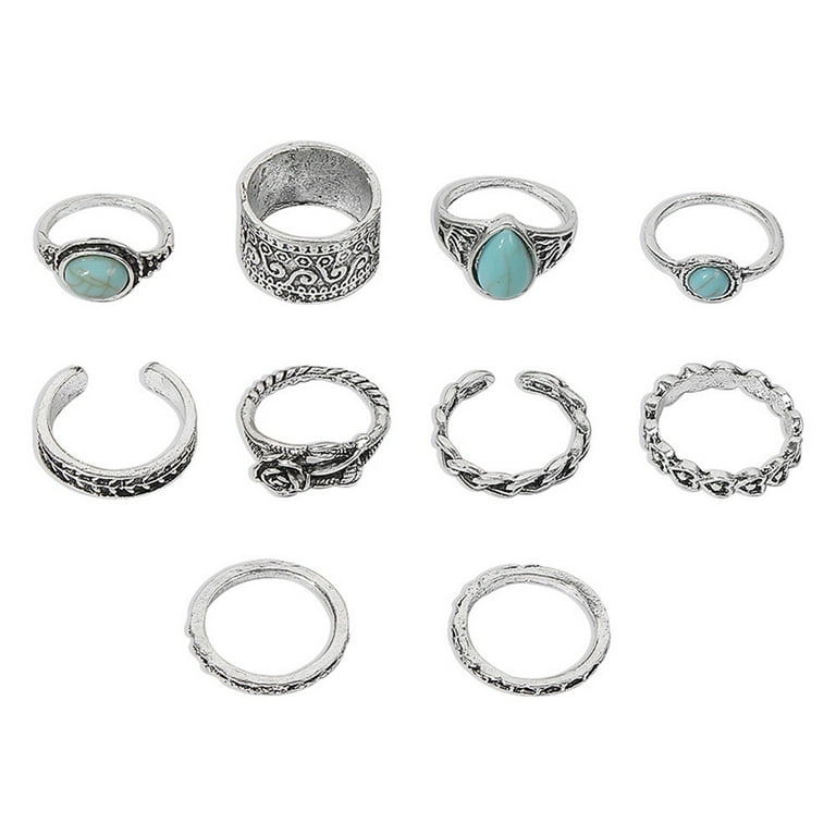 Sterling silver knuckle rings deals
