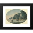 thumbnail image 2 of John Glover 18x14 Black Modern Framed Museum Art Print Titled - River with Fishermen (1792), 2 of 5