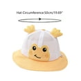 thumbnail image 3 of ZRBYWB Toddler Hat Girls Boys Spring Autumn Outdoor Shade Cartoon Sunscreen Hat Fisherman Hat Summer Hat, 3 of 4