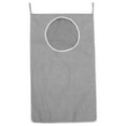 thumbnail image 3 of HEANUJJ Grey Mesh Laundry Bag Set with Door Hanging Hook, Practical Storage Organizer for Clothes and Laundry, 3 of 7