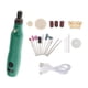 thumbnail image 1 of de herramientas giratorias portátiles herramienta giratoria inalámbrica mejorada para uñas delicadas y ligeras DIY pulido trabajo ligero - Posición Posición verde shamjiam mini tallador rotatorio, 1 of 8