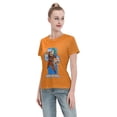 thumbnail image 4 of T-Shirt Basique à Manches Courtes pour Femmes Super Saiyan, 4 of 6