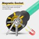 thumbnail image 4 of Uxcell 3Pcs Broca para Tuercas 5/16" Enchufe 1/4" Mango Hexagonal 6" de Largo, 4 of 7