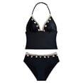 thumbnail image 3 of LILIYA Girls Swimsuit Size 8 Slim Fit Hawaiian Little Girls' Swimwear Lightweight Two Piece Bikini Sets Out Top High Waist Hipster Swimsuit, 3 of 7