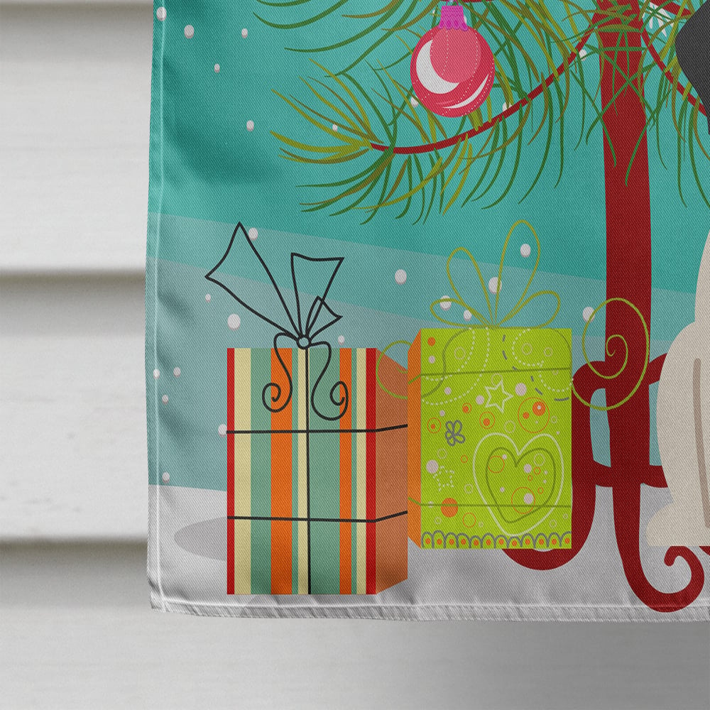 thumbnail image 4 of Caroline's Treasures BB4129CHF Merry Christmas Tree Pug Cream Flag Canvas House Size , Large, multicolor, 4 of 4