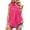 Hot Pink, variant on Womens Summer Tops Lacy Top Women L Half Top Mens Running Small Women's Summer Asymmetrical Shoulder Slim Top