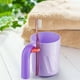 thumbnail image 4 of Vaso para Enjuague Bucal con Soporte para Cepillos de Dientes: Diseño de Alta Gama para Uso Doméstico, Accesorios Dentales para Estudiantes y Parejas con Ranura de Silicona, Paquete de 1, 4 of 6