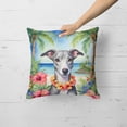 thumbnail image 2 of Whippet Luau Throw Pillow 18 in x 18 in, 2 of 5