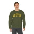 thumbnail image 6 of Austin Texas TX Sweatshirt Gifts Crew Neck Shirt Long Sleeve Unisex, 6 of 7