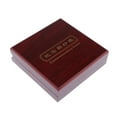 thumbnail image 4 of Caja de de almacenamiento con 1 cápsula de plástico para monedas, protección de recolección de monedas conmemorativa para monedas de 40 mm (4.0 Zulema Contenedor de monedas de madera, 4 of 7