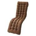 thumbnail image 2 of Thickened Double-sided Rocking Deck Chair Cushion Solid, 2 of 7