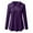 Purple, variant on Holzkary Womens Hoodies Sweatshirts Women's Pleated Button Sweatshirt Pullover Sweaters Casual Comfy Tops Trendy Fall Outfits Winter Clothes 2025 Black L