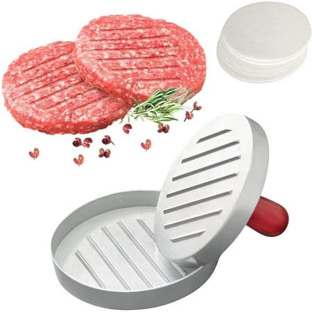 

Hamburger Press Non Stick Burger Press Patty Maker Mold Meat Beef Cheese Veggie Burger Maker for Grill Griddle BBQ Barbecue
