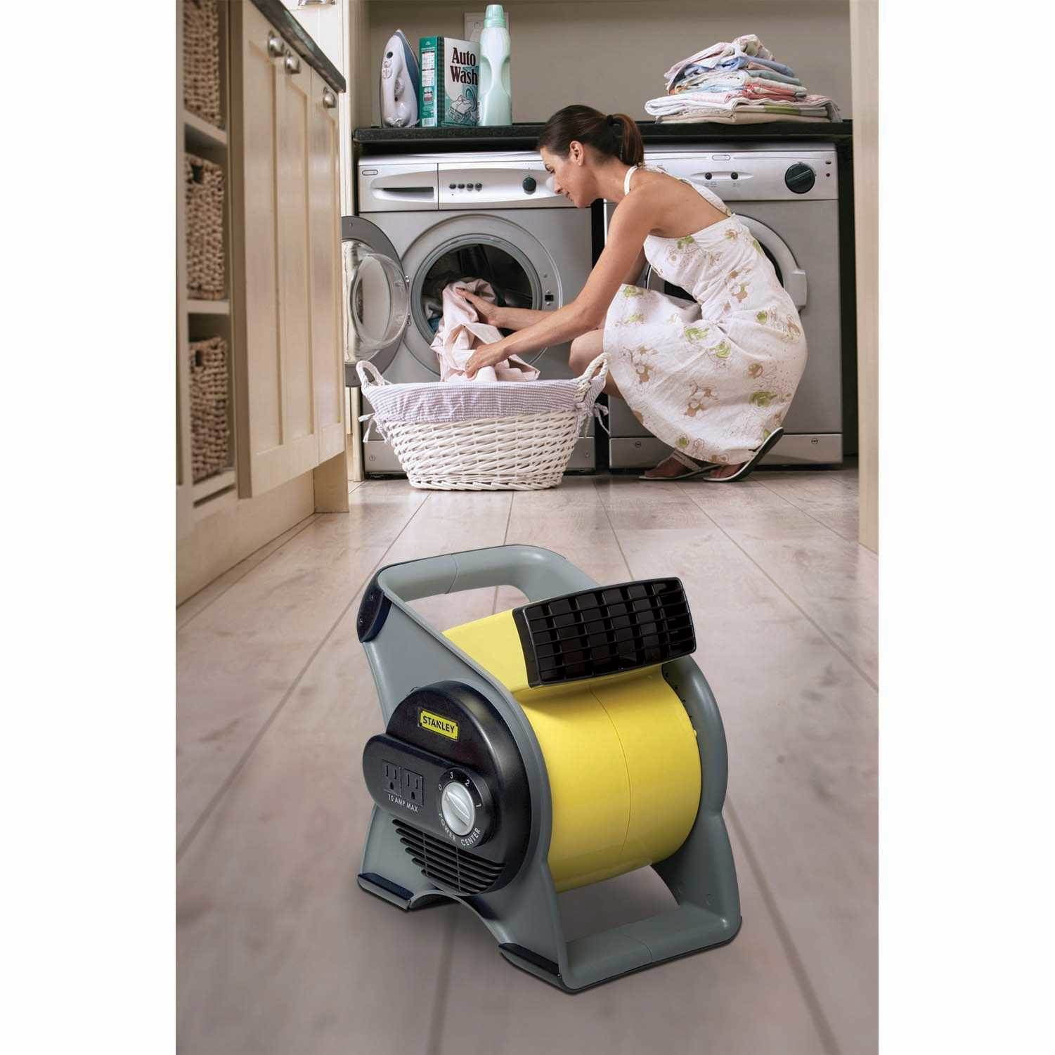 Stanley 3 Speed High Velocity Durable Utility Blower Fan w/ 2 Outlets (2  Pack) - Walmart.com