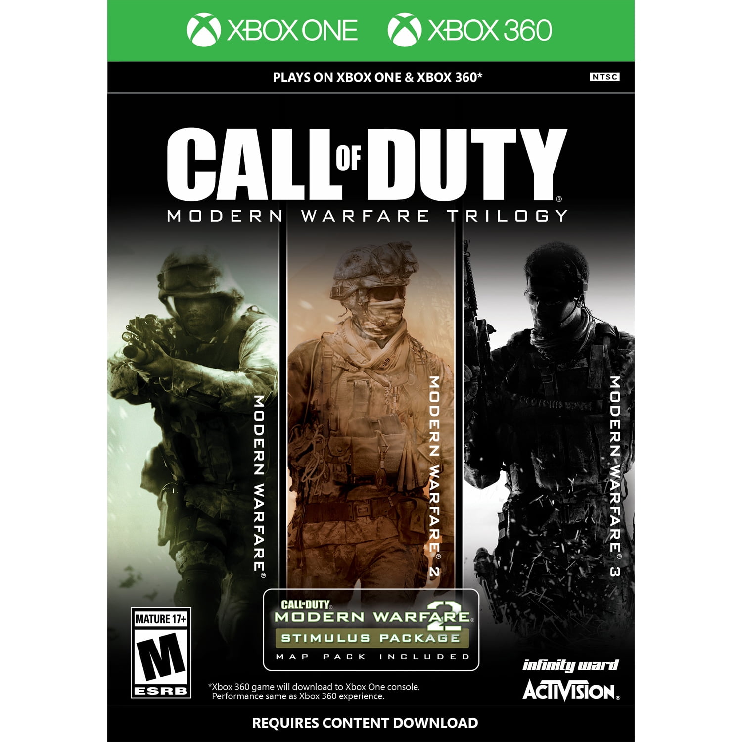 Call Of Duty Modern Warfare Trilogy Activision Xbox 360 Xbox