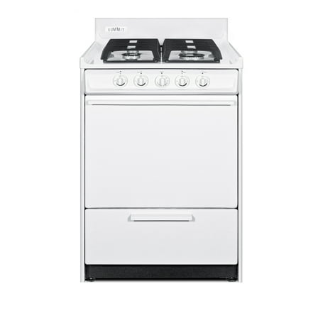 24" Wide Gas Range, Sealed Burners