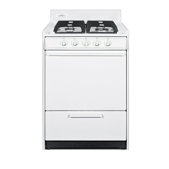 24" Wide Gas Range, Sealed Burners