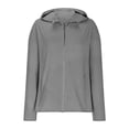 thumbnail image 3 of ZyeKqe Athletic Jackets for Women Sun Protection Long Sleeve Hooded Full Zip Upf 50+ Outdoor Hiking Workout Tops with Pockets, 3 of 7