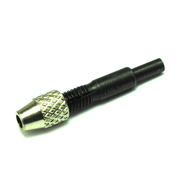 CML Supply Mini Drill Chuck 1/8" Shank For Dremel Micro Drill Bits