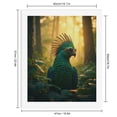 thumbnail image 2 of Paint By Numbers Kit for Adults Beginner - Exotic Bird With Sunglasses In Forest DIY Canvas Painting Kits for Adults, Frameless Paint By Number for Adults for Home Wall Decor 16x20 Inch, 2 of 7