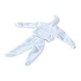 thumbnail image 1 of Sudadera y pantalones a escala 1:6, ropa en miniatura, ropa hecha a mano para muñecas de 12 pulgadas. Blanco, 1 of 9
