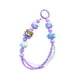 thumbnail image 4 of Llavero con cuentas, accesorios, pulsera, llavero con cuentas para mujer, bolso de regalo Púrpura, 4 of 8