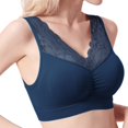 thumbnail image 1 of Vedolay Womens Lingerie Sports Bras for Women, Seamless Comfortable Yoga Bra with Removable Pads,Blue 5XL, 1 of 2