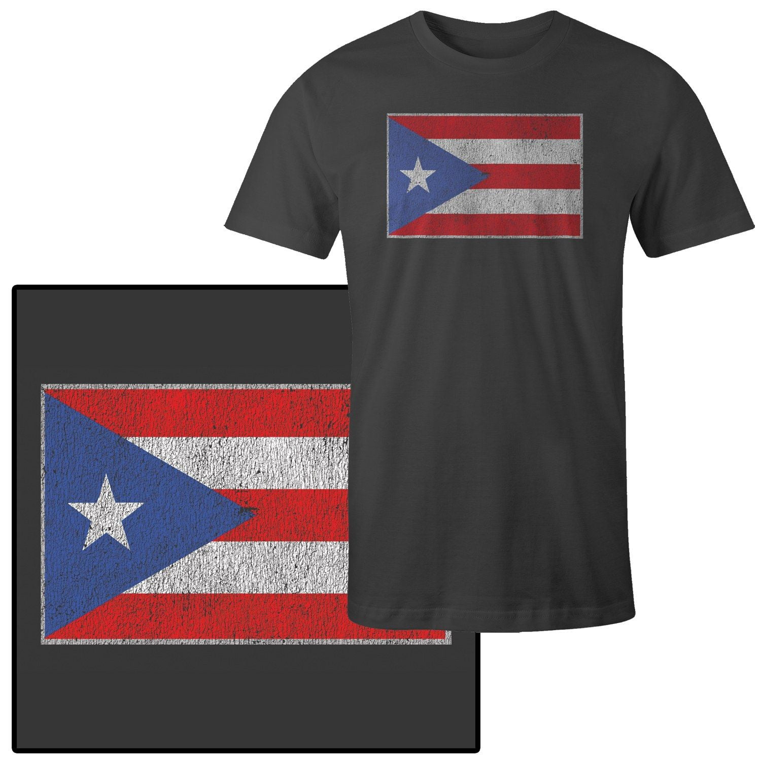 Baby Girls Kids Puerto Rico Flag Chicken ComfortSoft Long Sleeve Shirt