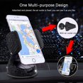 thumbnail image 2 of Bling Soporte para teléfono para automóvil, Soporte universal para teléfono para automóvil con diamantes de imitación de cristal ajustable de 360 ​​​​°, Accesorios para automóvil para parabrisas, tablero y salida de aire (negro) Sincero Electrónica, 2 of 5