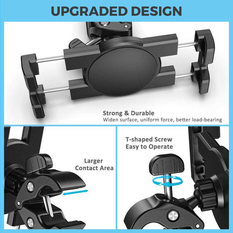 KDD Adjustable Exercise Bike Tablet Holder 360 Mount for Indoor Bicycles Treadmills Fits 4.7 13 inch Devices Walmart