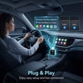 thumbnail image 7 of Mini Wireless CarPlay Adapter for Apple iPhone iOS 10+, No Delay & Plug & Play, Convert Wired to Wireless Carplay Dongle for 2026 Cars, USB-A/Type-C Port with Realtek 8730E Chip for iPhone6+, 7 of 7