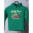 thumbnail image 3 of Cool Racer Crocodile Design Hoodie Toddler - Toddler Hoodie, 3 of 4