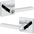 thumbnail image 1 of Poignée de Porte Mate Réversible Levier d'Intimité Poignées de Porte Intérieures pour Portes de Chambre et de Salle de Bain Serrure de Porte de Salle de Bain/chambre Sans Clé Déco Maison Moderne, 1 of 9