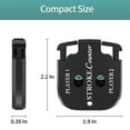 thumbnail image 2 of Mini Golf Score Shot Stroke Counter Clicker with Key Chain for Golf Game Scorekeeper Portable 2 Digit Sport Scoreboard,2 x golf scorers,Black, 2 of 8