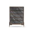 thumbnail image 2 of Limari Home Metcalf Mid-Century Veneer and MDF Wood Bedroom Chest in Gray/Walnut, 2 of 6