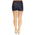 thumbnail image 2 of Vivian's Fashions Legging Shorts - Knit Denim, Misses Size (Blue, 2X), 2 of 2