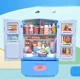 thumbnail image 1 of Children's Playhouse Toy Simulation Refrigerator Double Door Cooking Toys Set19CM Blue Refrigerator19CM Blue Refrigerator Gao Jinjia unisex, 1 of 2