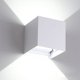 thumbnail image 1 of Luz de pared interior/exterior de 12 W, luz de pared LED impermeable IP65 Luz regulable Diseño hacia arriba y hacia abajo 6000 K, blanco 10 cm, 1 of 3