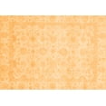 thumbnail image 1 of Ahgly Company Indoor Rectangle Abstract Orange Modern Area Rugs, 4' x 6', 1 of 4