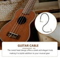 thumbnail image 3 of LOLIPPYY Guitar Instrument Line For Bass With Metal PVC Black Material Stable Sound Transmission 1Set, 3 of 8