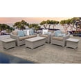 thumbnail image 2 of Coast 7 Piece Outdoor Wicker Patio Furniture Set in Wheat, 2 of 2