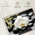 thumbnail image 6 of Elephant Stock White Orchid Wall Art - Horizontal Canvas Wall Art - Living Room Wall Decor - Floral And Botanical Canvas - Black And White Decor - 12" x 8", 6 of 8