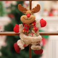 thumbnail image 4 of 4 Uds. Adornos navideños de peluche, juguete de peluche de Navidad, decoraciones para árboles de Navidad, adornos colgantes, decoraciones navideñas, chimenea de Navidad, 4 of 5